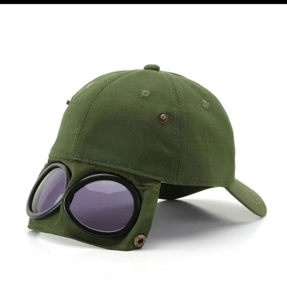Burning Man Aviator Goggles Hat